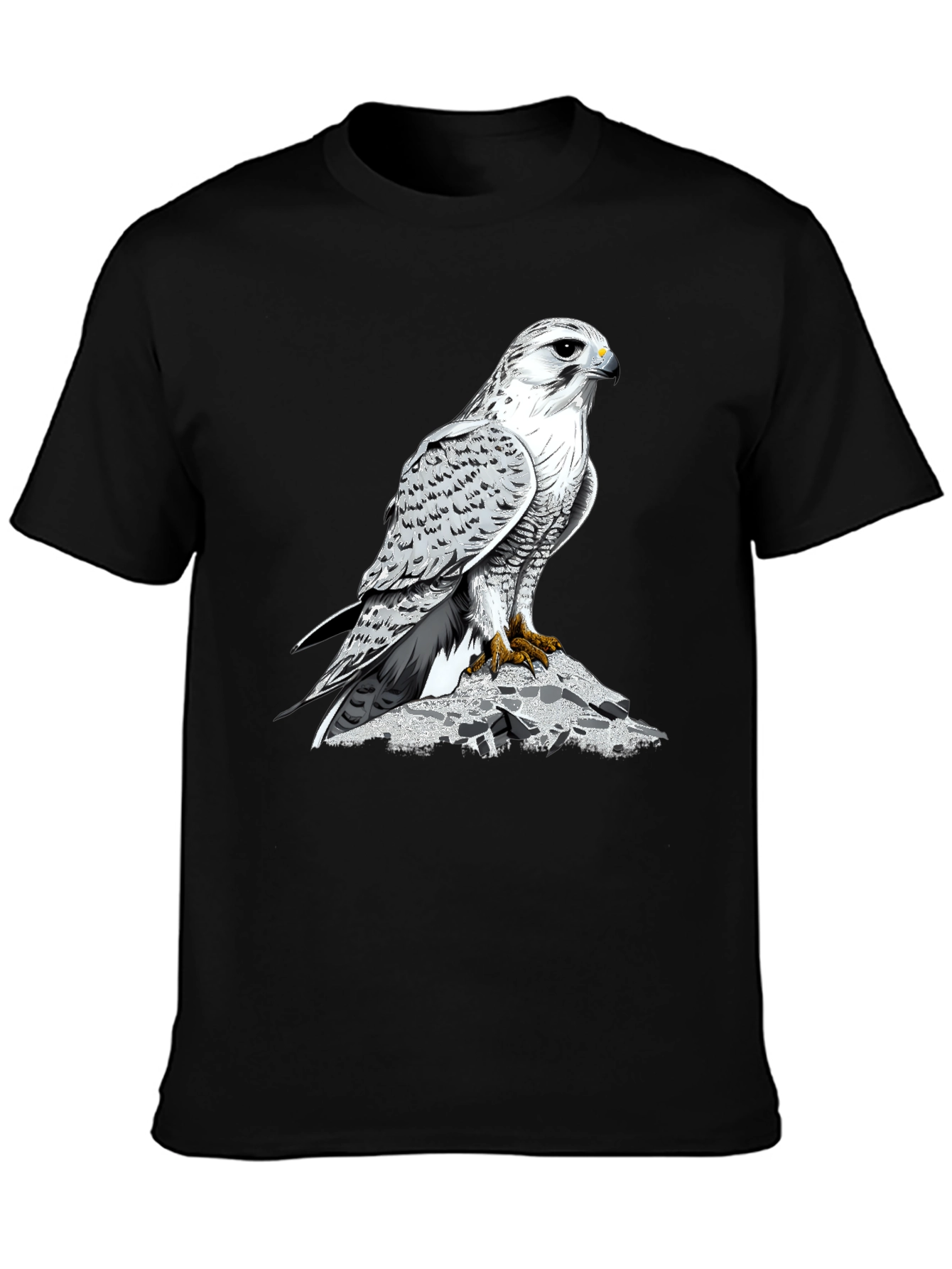 Cool Gyrfalcon T-Shirt - Bird of Prey Graphic Tee