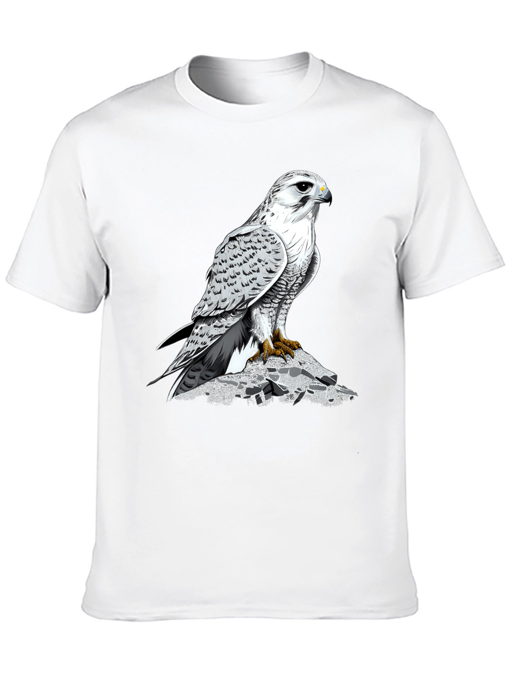 Cool Gyrfalcon T-Shirt - Bird of Prey Graphic Tee