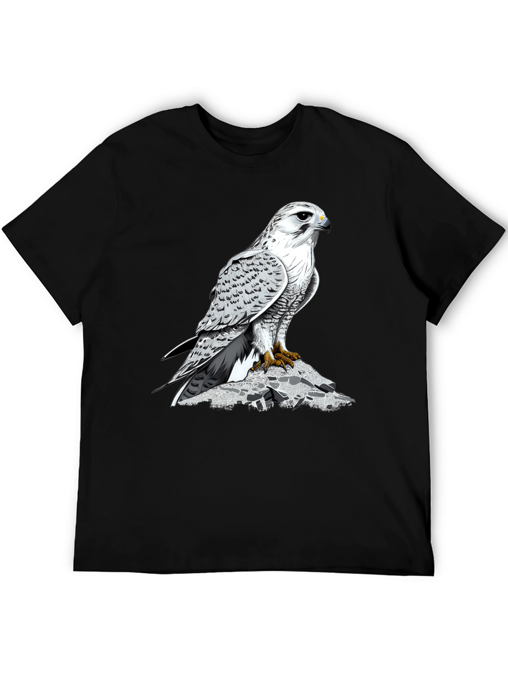 Cool Gyrfalcon T-Shirt - Bird of Prey Graphic Tee