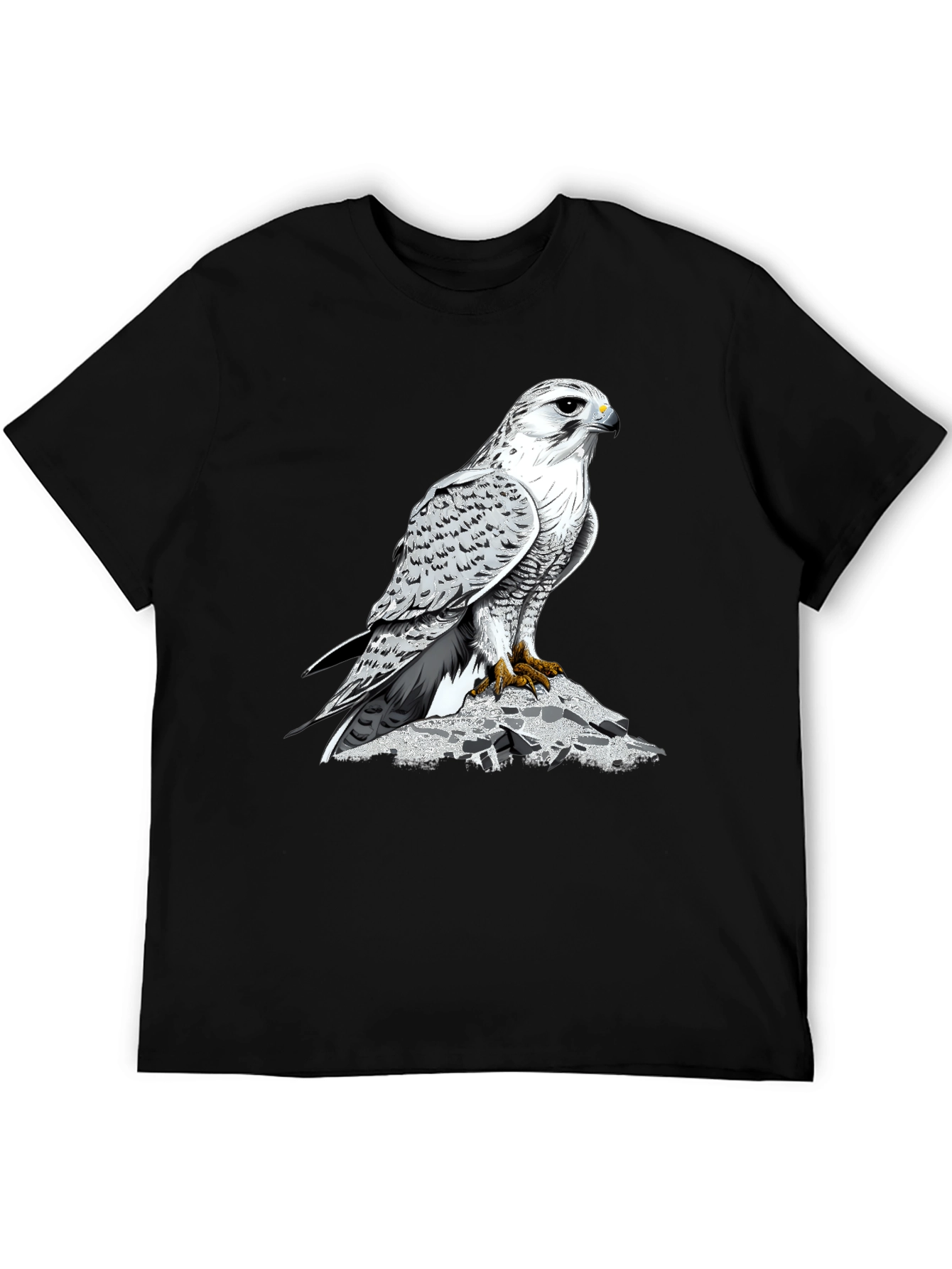 Cool Gyrfalcon T-Shirt - Bird of Prey Graphic Tee