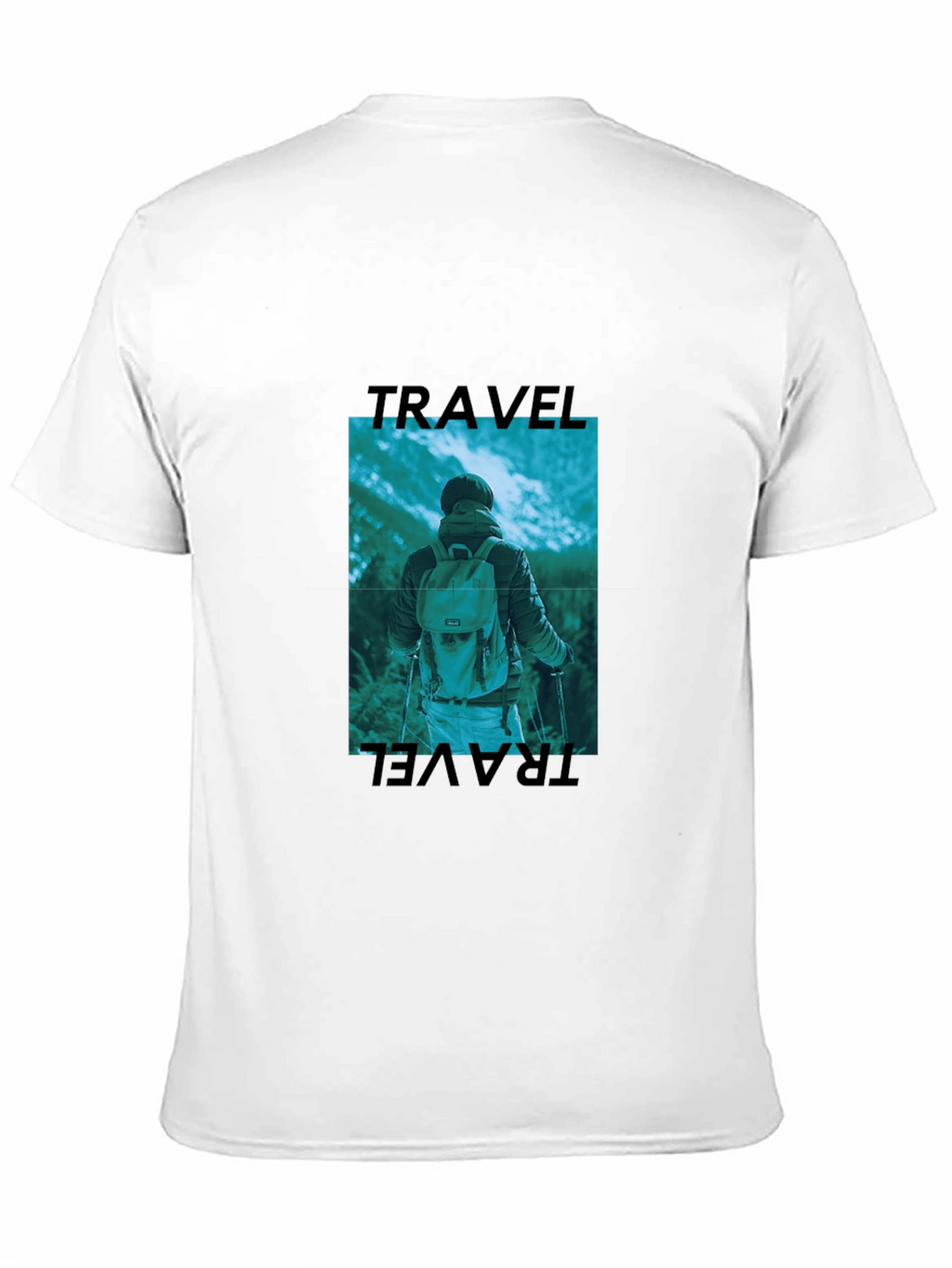 Travel Graphic Black T-Shirt