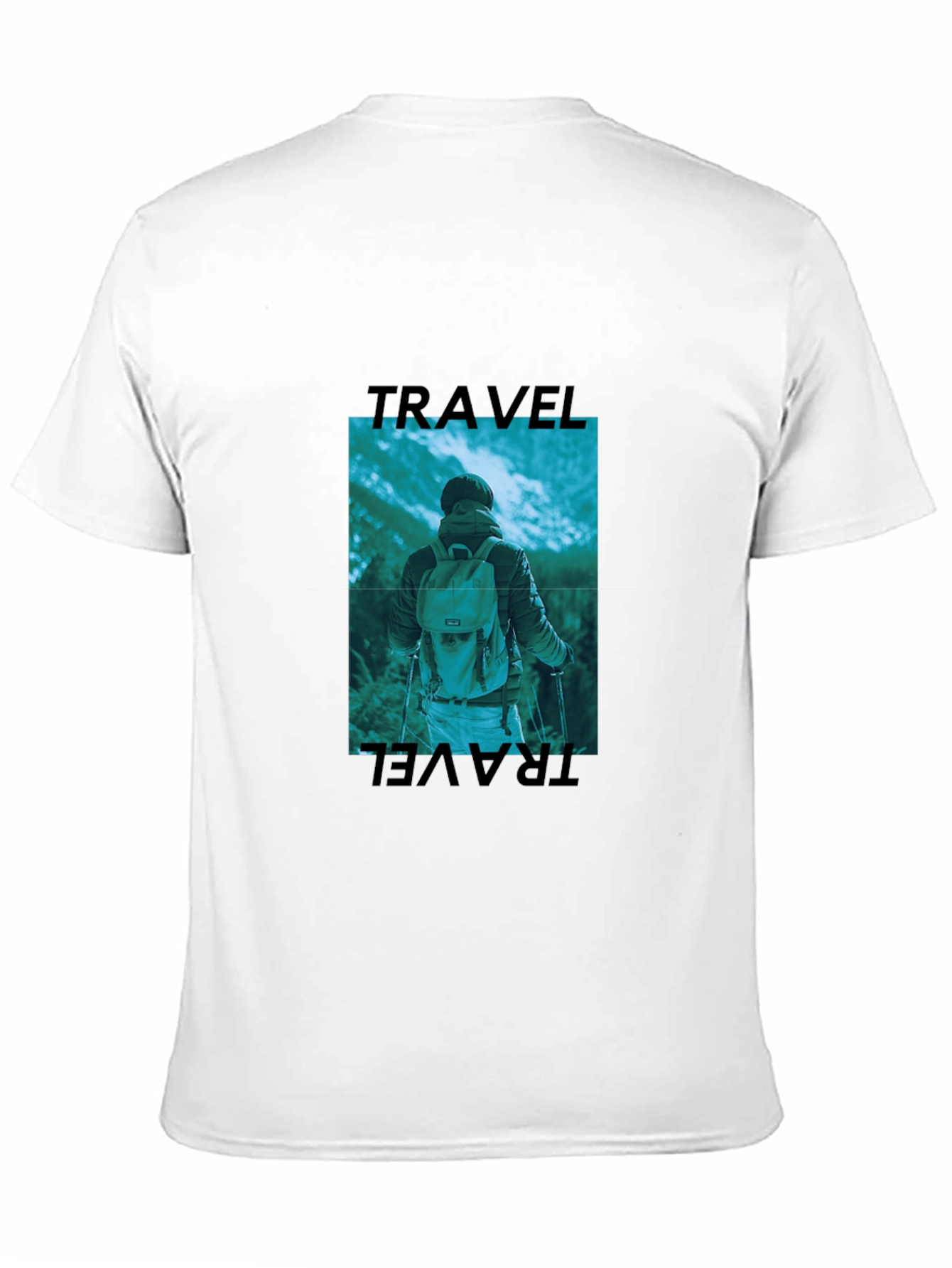 Travel Graphic Black T-Shirt