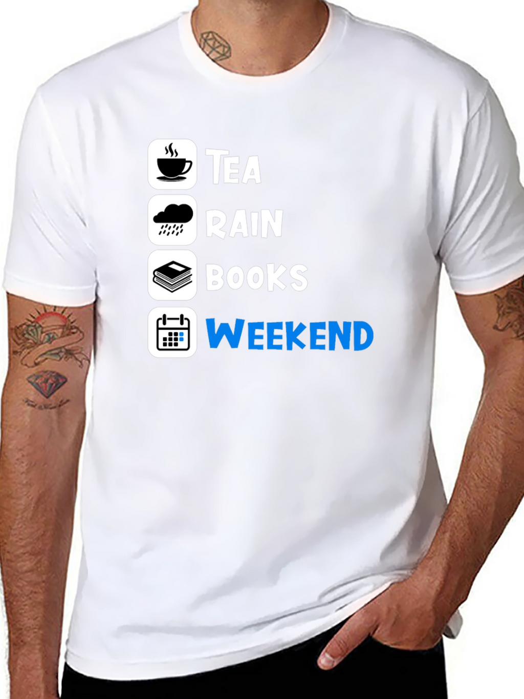 Tea Rain Books Weekend T-Shirt