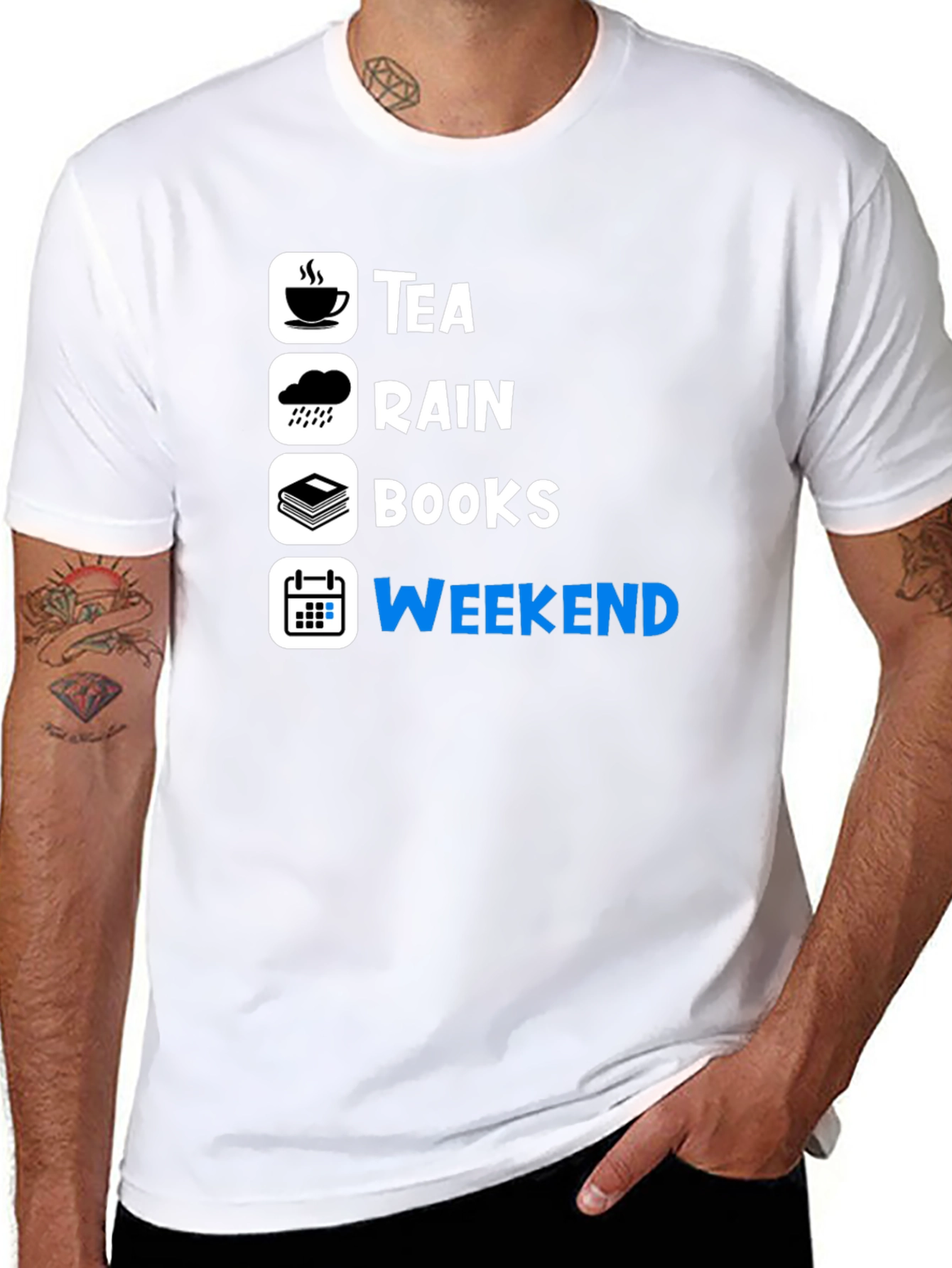 Tea Rain Books Weekend T-Shirt
