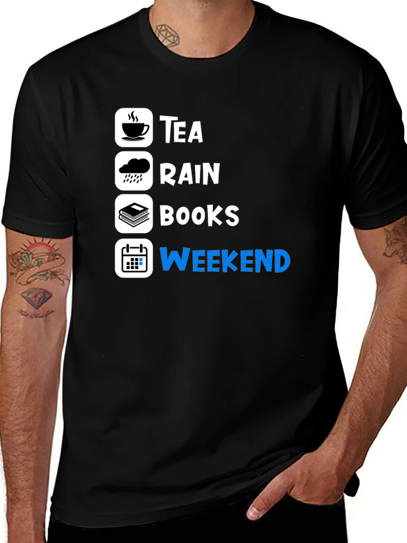 Tea Rain Books Weekend T-Shirt