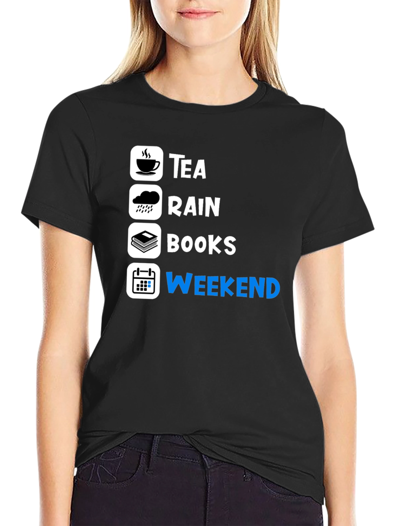 Tea Rain Books Weekend T-Shirt