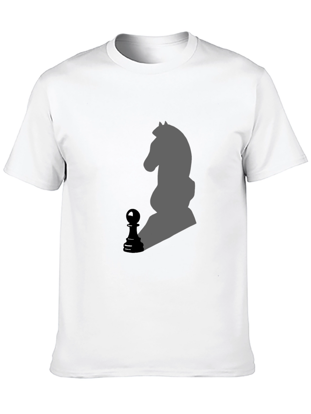 Chess Knight T-Shirt - Strategy & Style