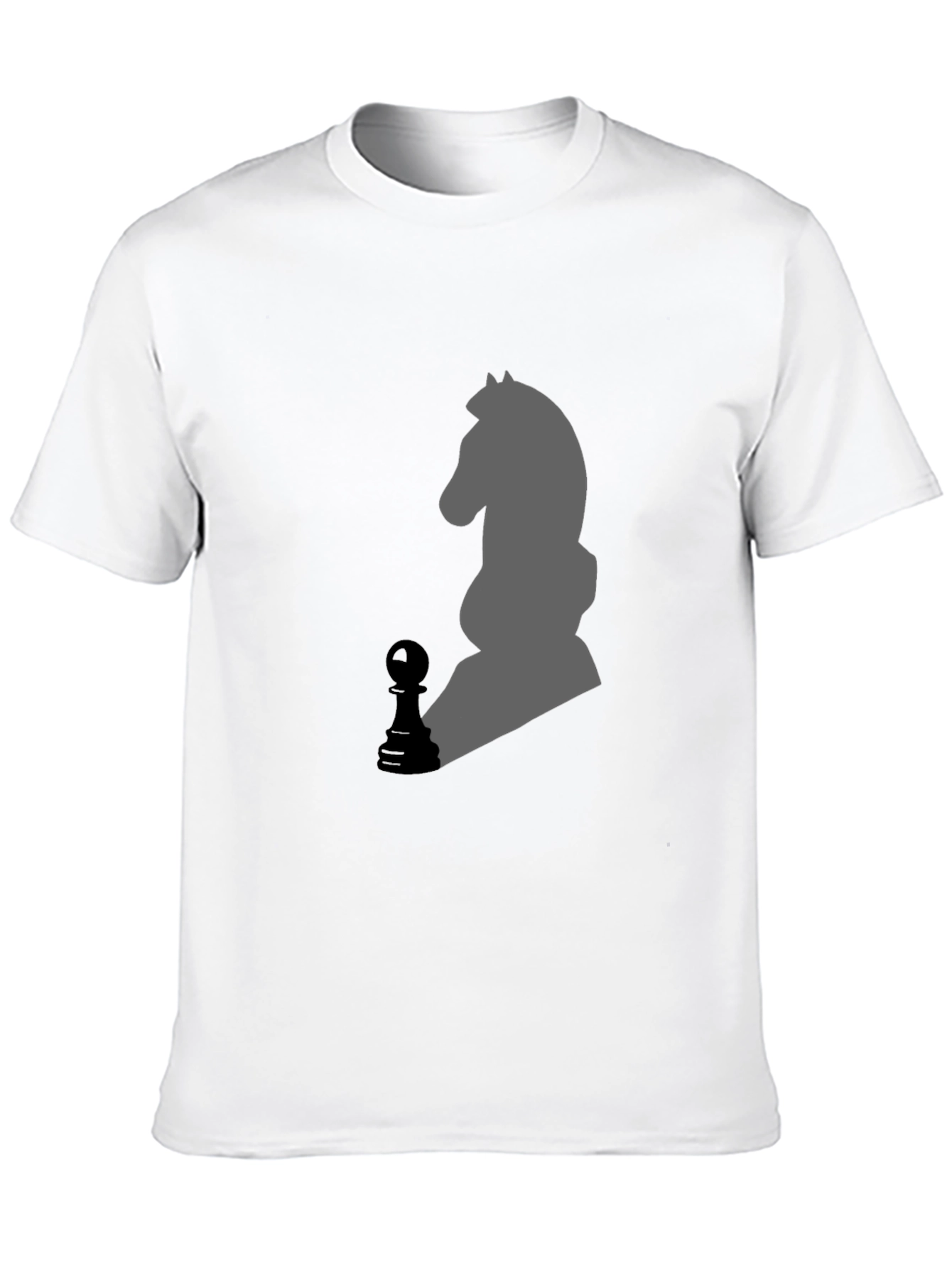 Chess Knight T-Shirt - Strategy & Style