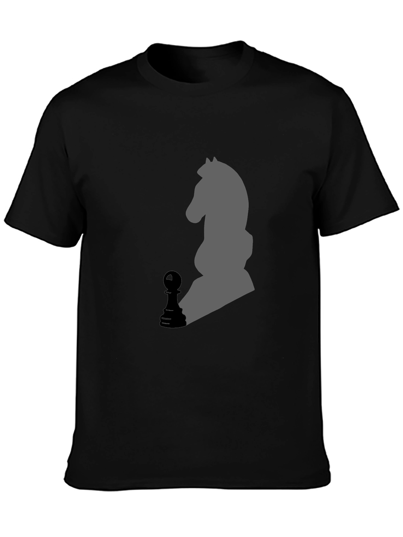 Chess Knight T-Shirt - Strategy & Style