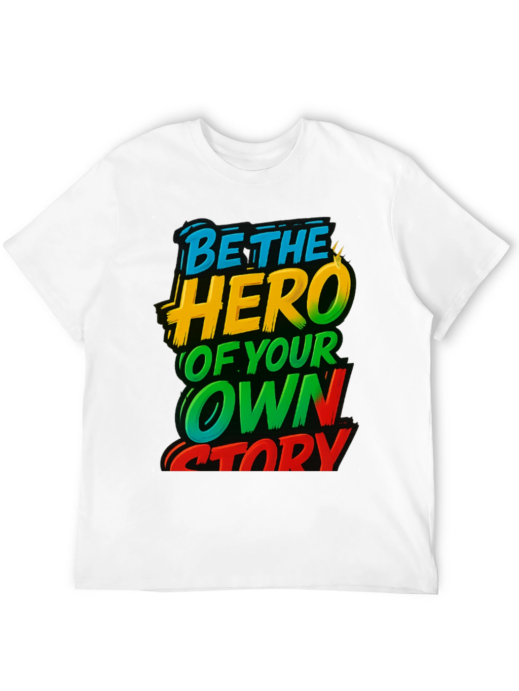 Be The Hero T-Shirt Motivational Tee