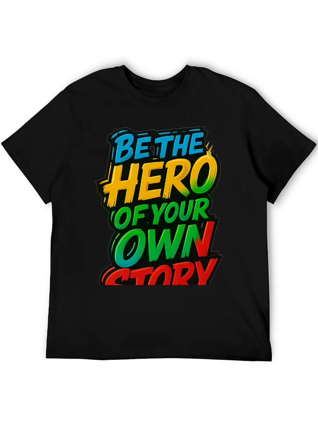 Be The Hero T-Shirt Motivational Tee