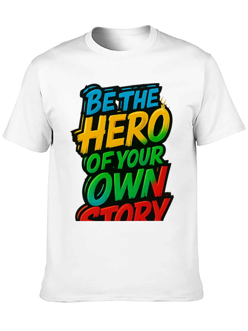 Be The Hero T-Shirt Motivational Tee