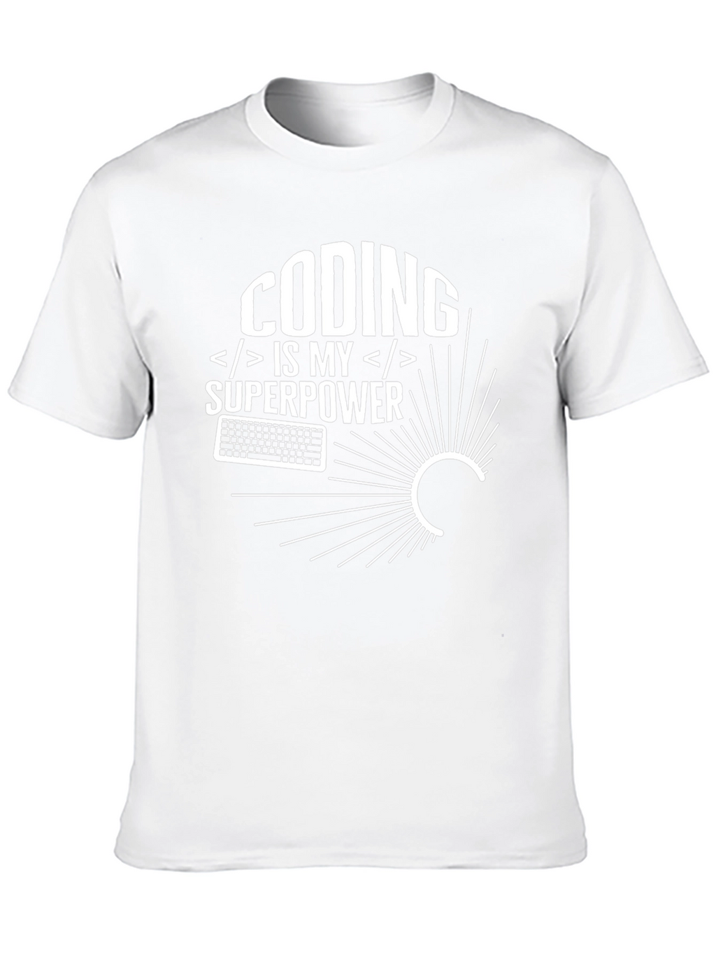 Coding is My Superpower Graphic T-Shirt
