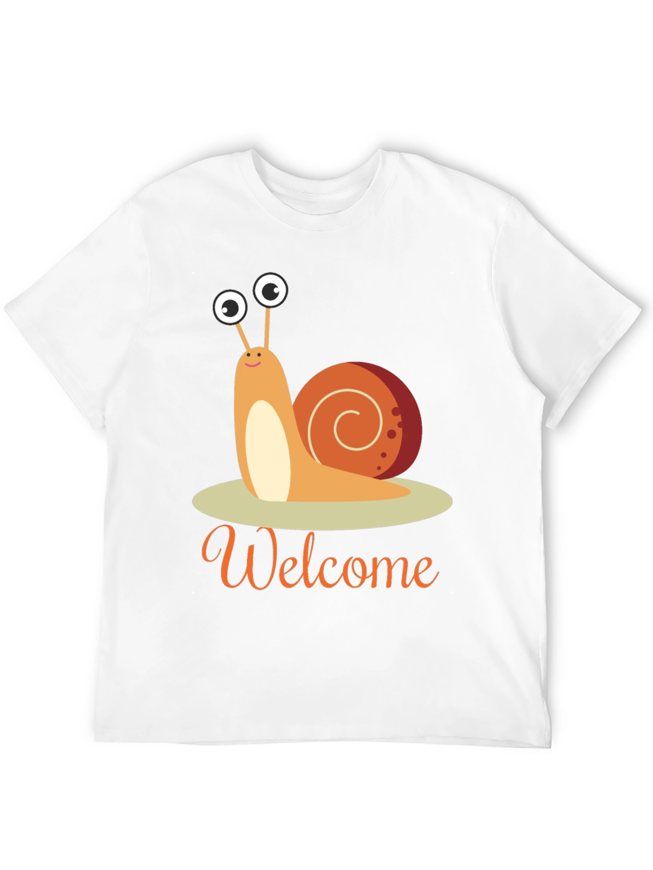 Welcome Snail T-Shirt - Fun Graphic Tee