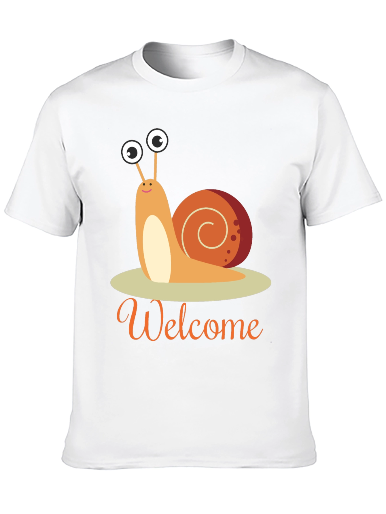 Welcome Snail T-Shirt - Fun Graphic Tee