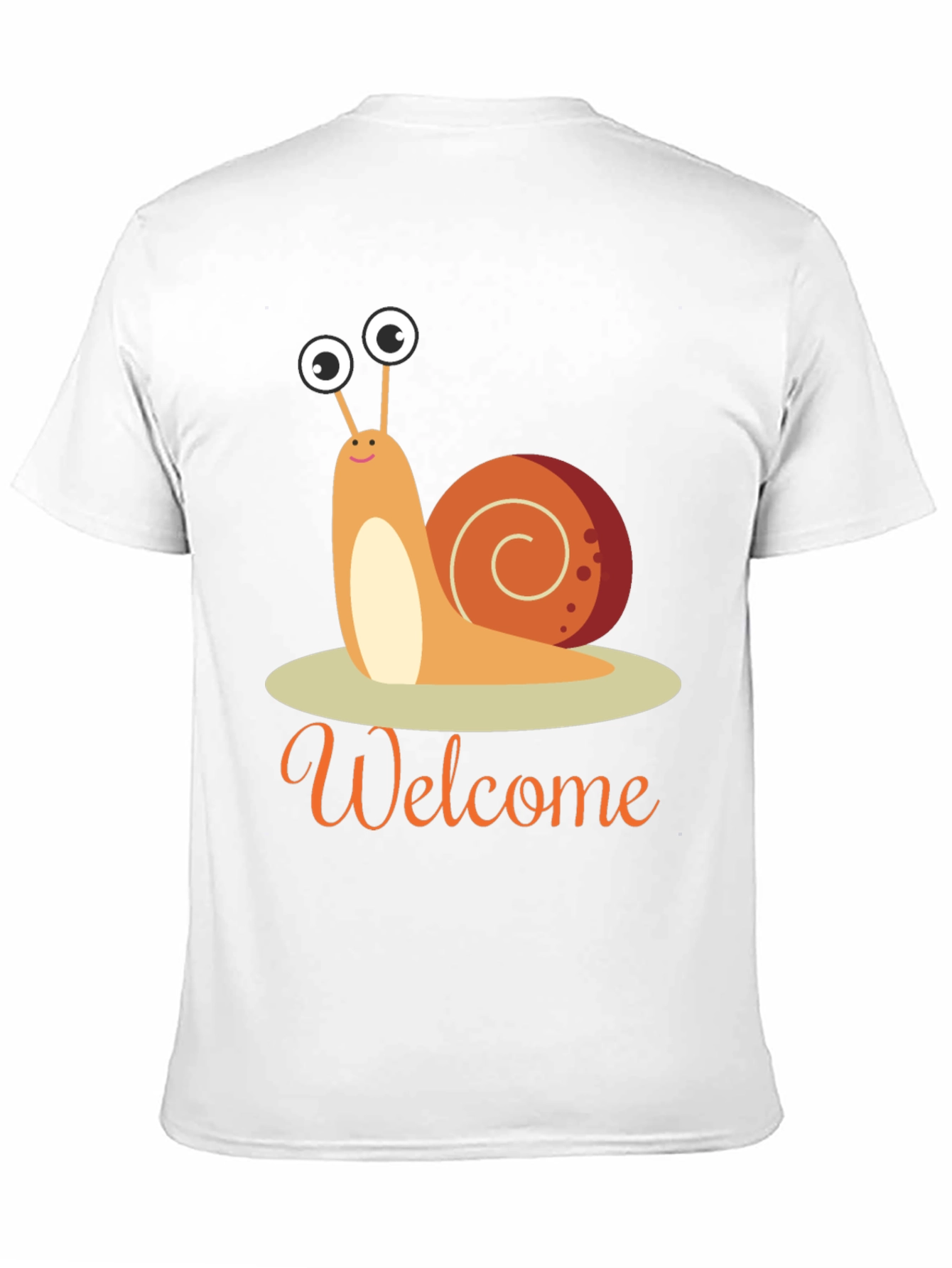Welcome Snail T-Shirt - Fun Graphic Tee