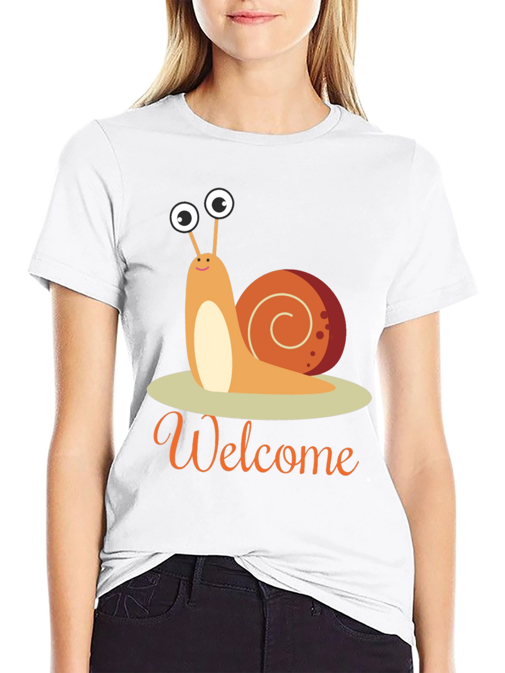 Welcome Snail T-Shirt - Fun Graphic Tee