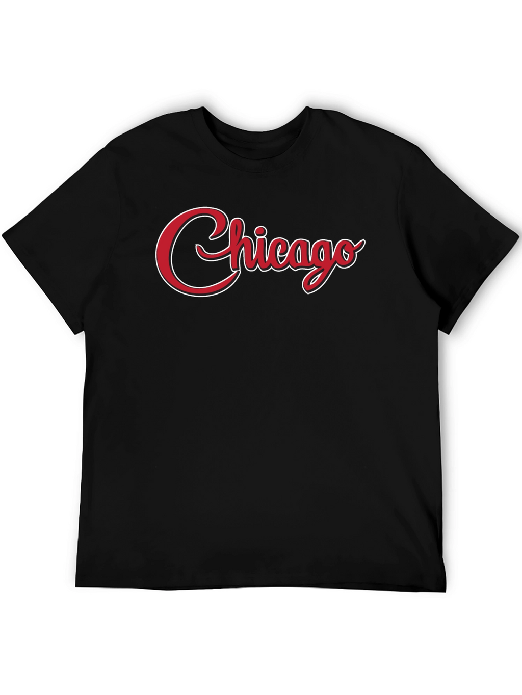 Chicago Script Graphic Tee - Stylish Casual Wear