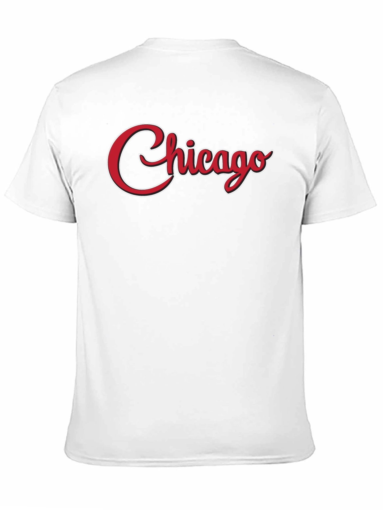 Chicago Script Graphic Tee - Stylish Casual Wear