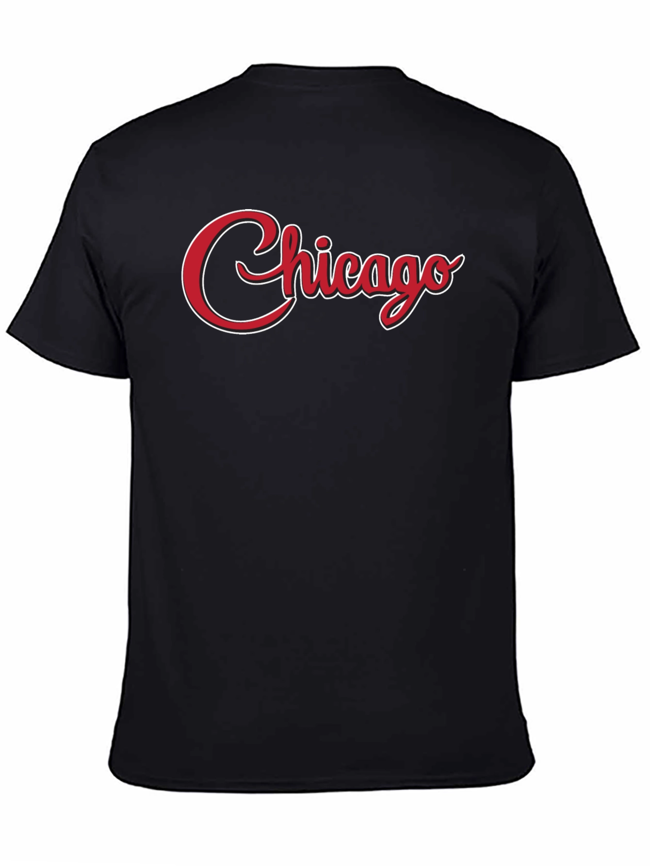 Chicago Script Graphic Tee - Stylish Casual Wear