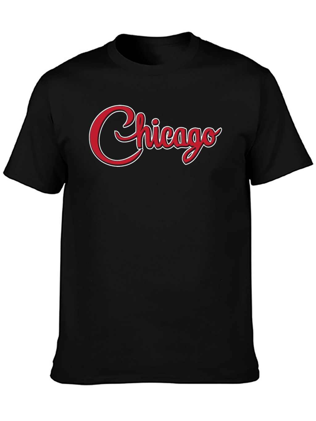 Chicago Script Graphic Tee - Stylish Casual Wear