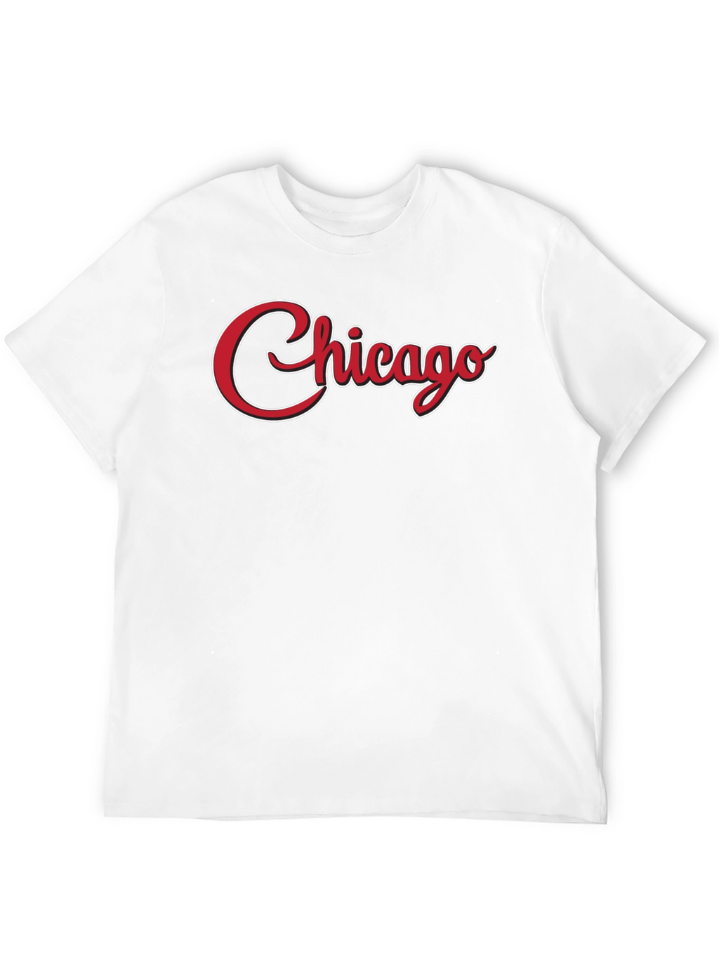 Chicago Script Graphic Tee - Stylish Casual Wear