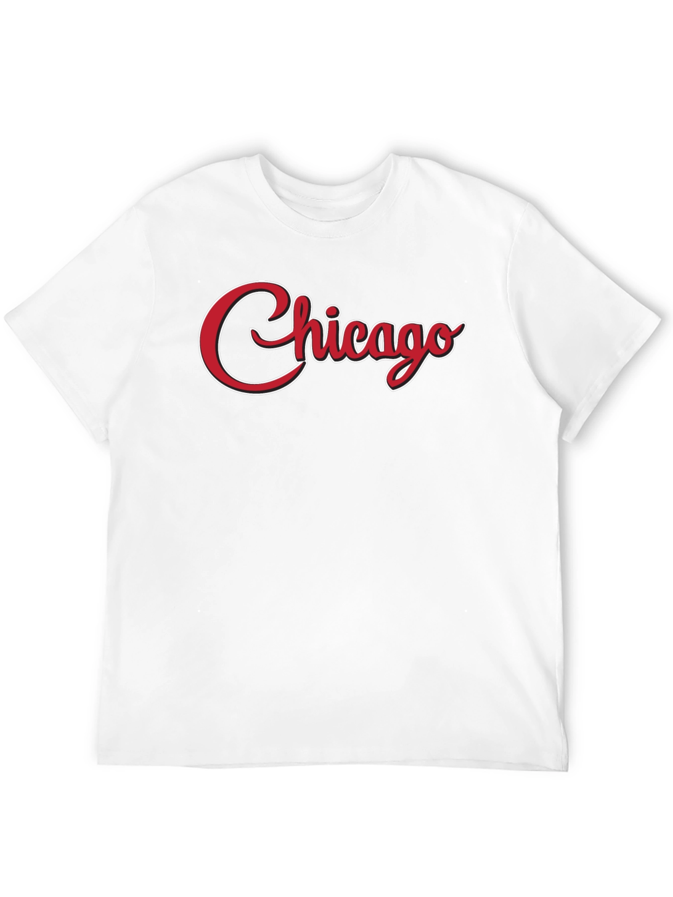 Chicago Script Graphic Tee - Stylish Casual Wear