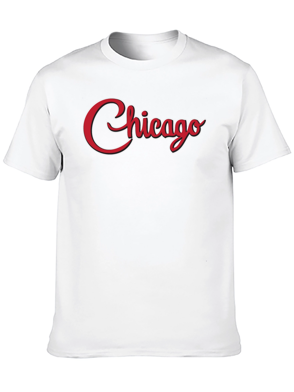 Chicago Script Graphic Tee - Stylish Casual Wear