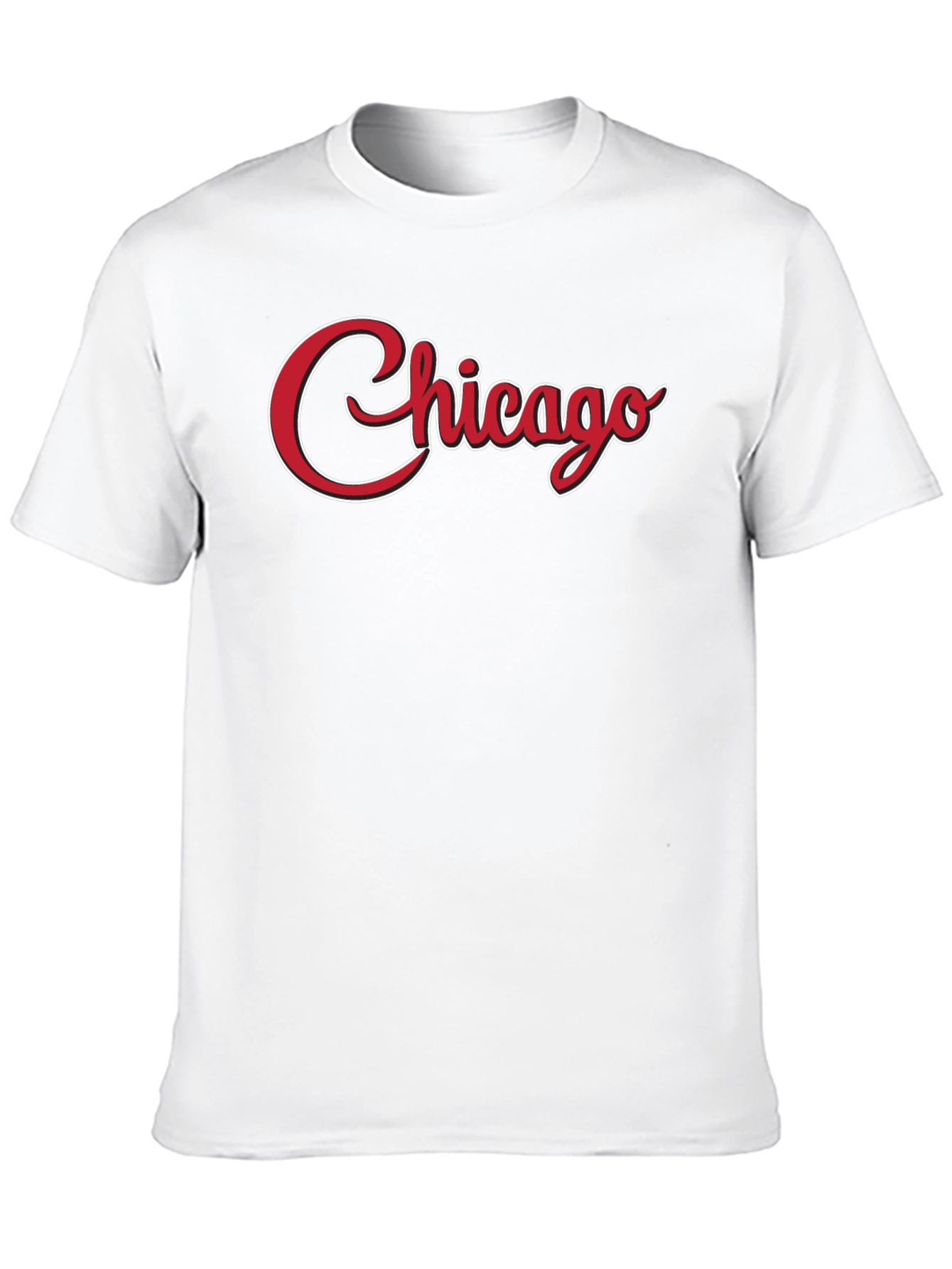 Chicago Script Graphic Tee - Stylish Casual Wear