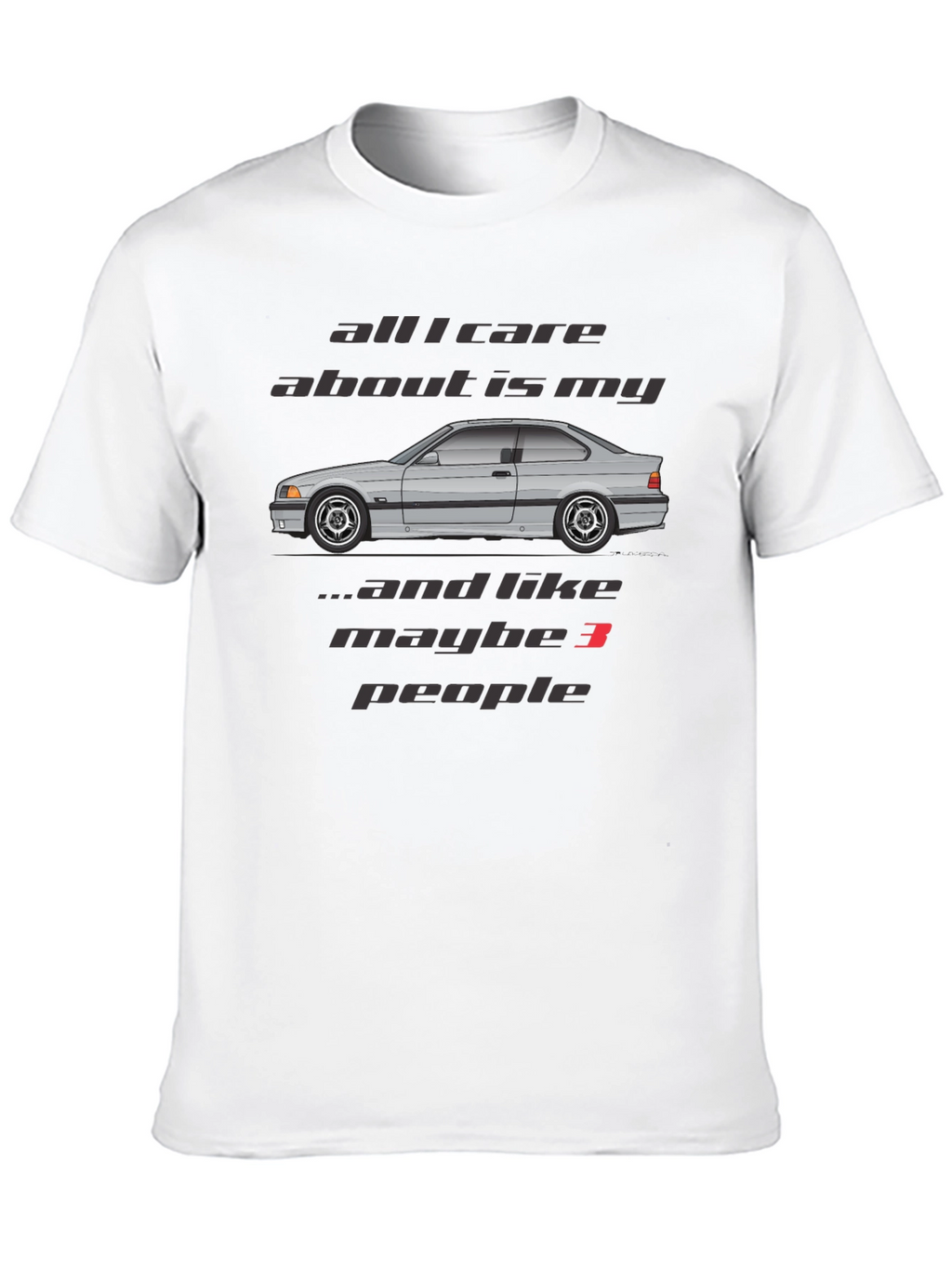 BMW E36 T-Shirt - Automotive Enthusiast Apparel