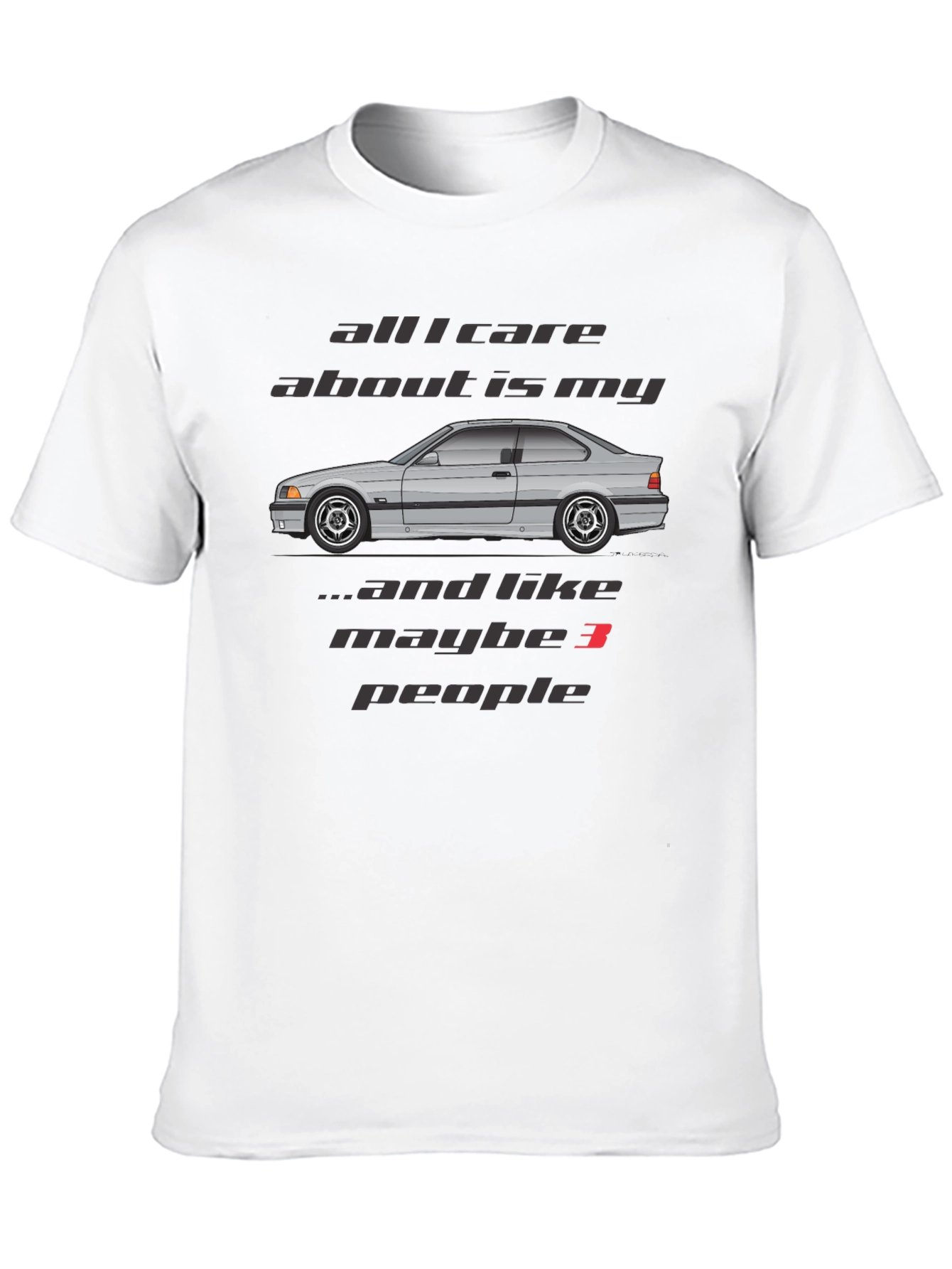 BMW E36 T-Shirt - Automotive Enthusiast Apparel