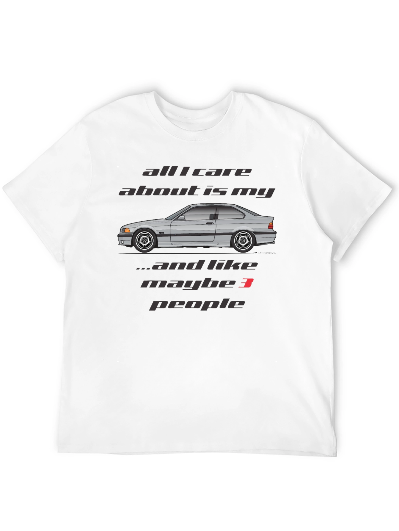 BMW E36 T-Shirt - Automotive Enthusiast Apparel