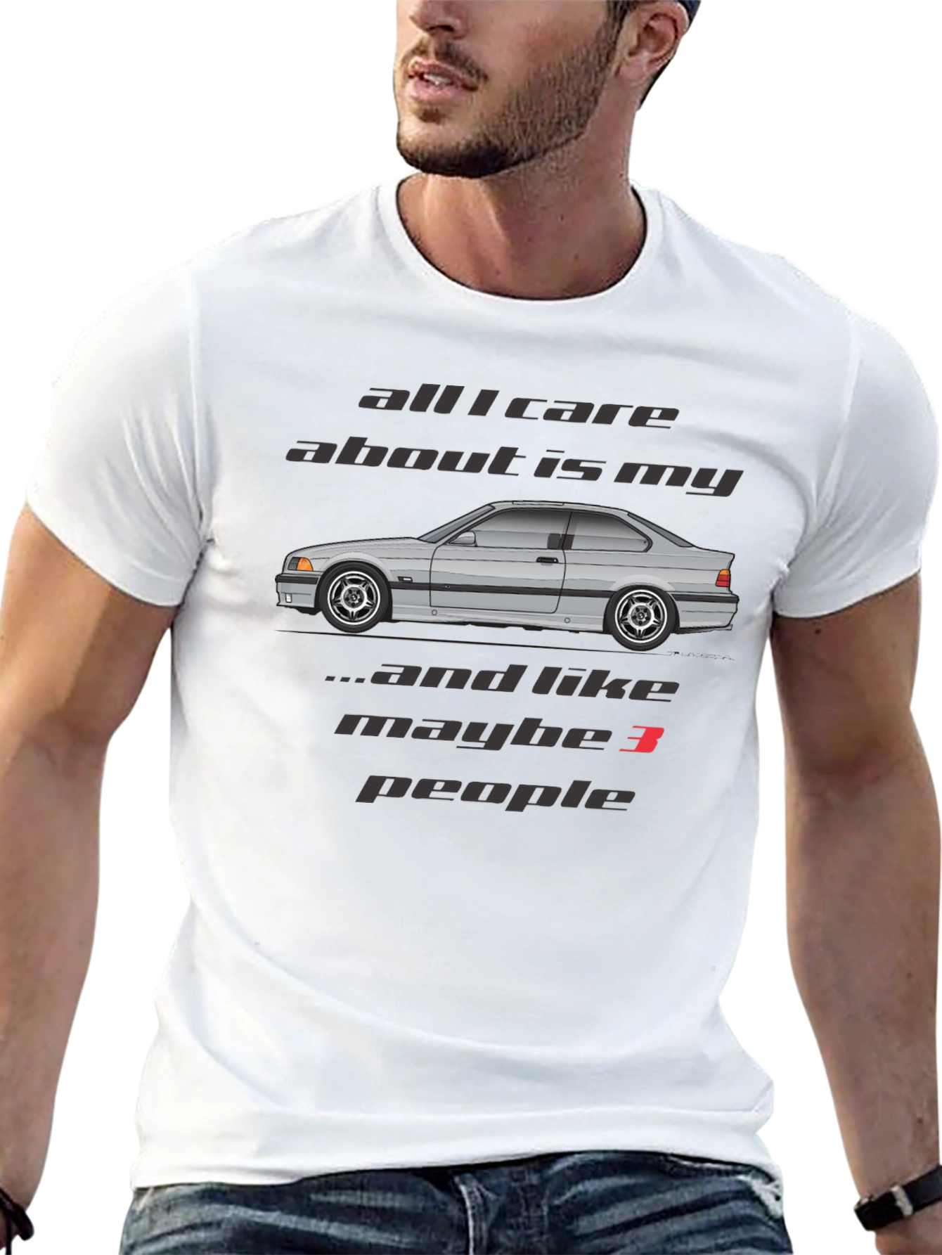 BMW E36 T-Shirt - Automotive Enthusiast Apparel