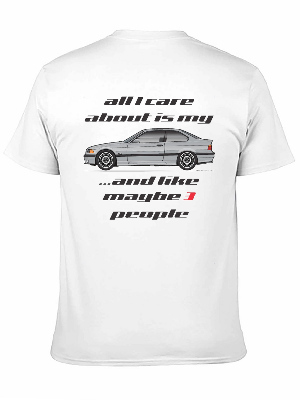 BMW E36 T-Shirt - Automotive Enthusiast Apparel