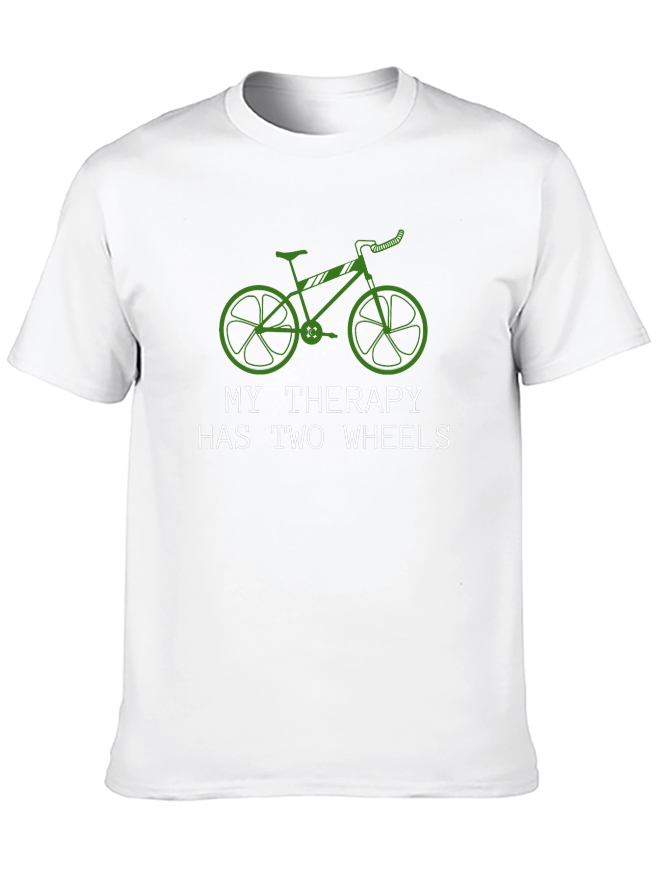 My Therapy Has Two Wheels Graphic T-Shirt