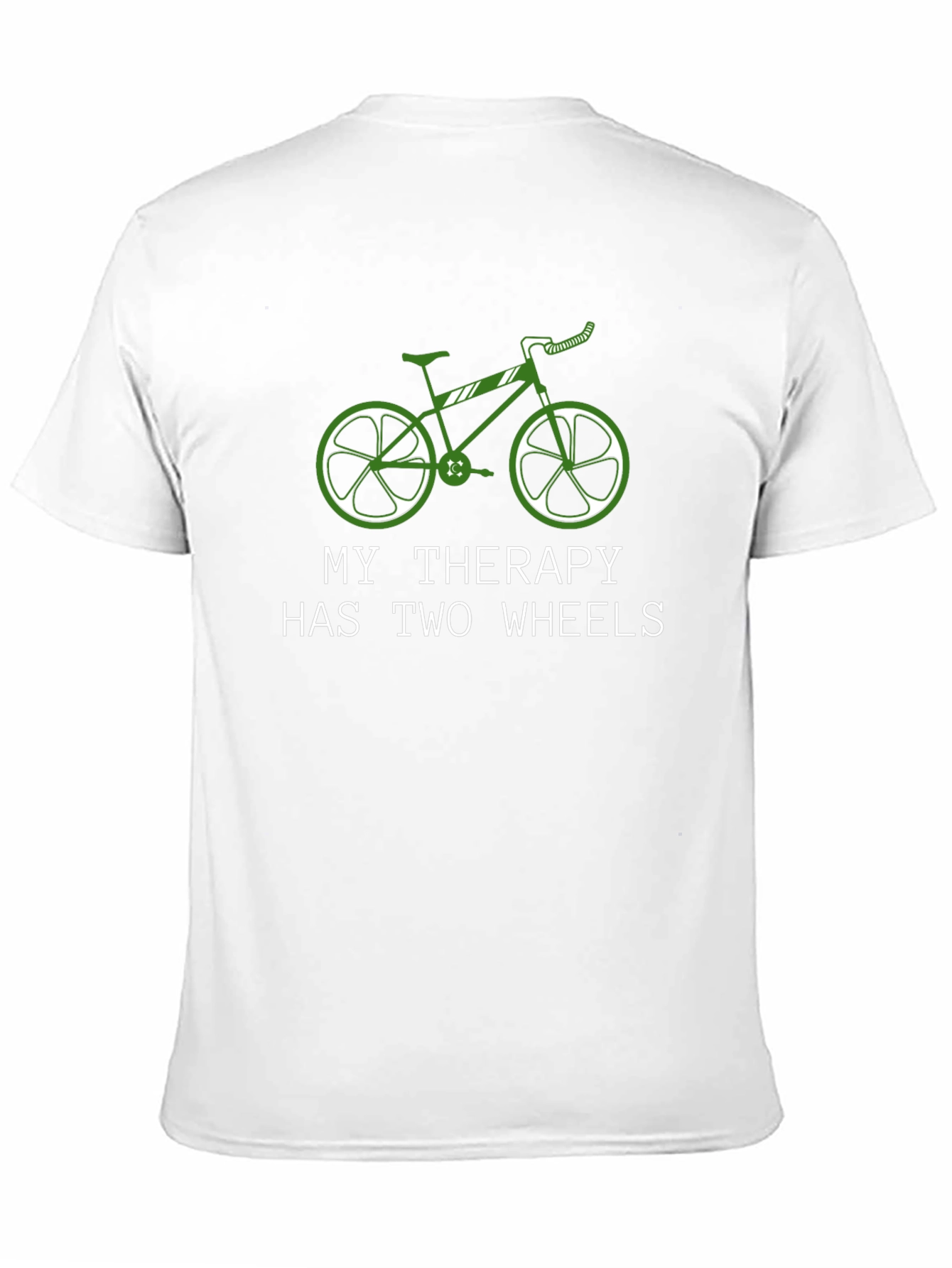 My Therapy Has Two Wheels Graphic T-Shirt