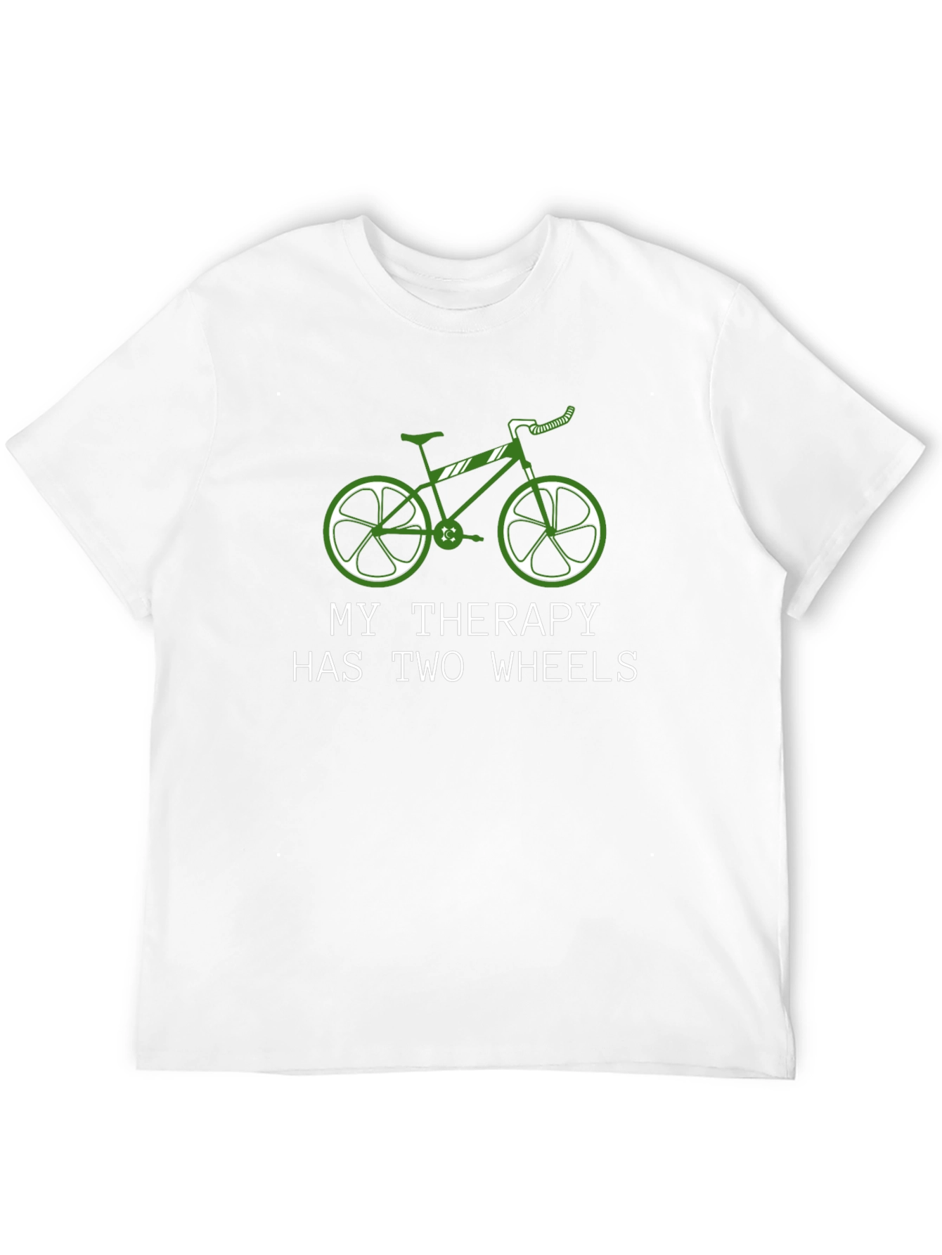 My Therapy Has Two Wheels Graphic T-Shirt