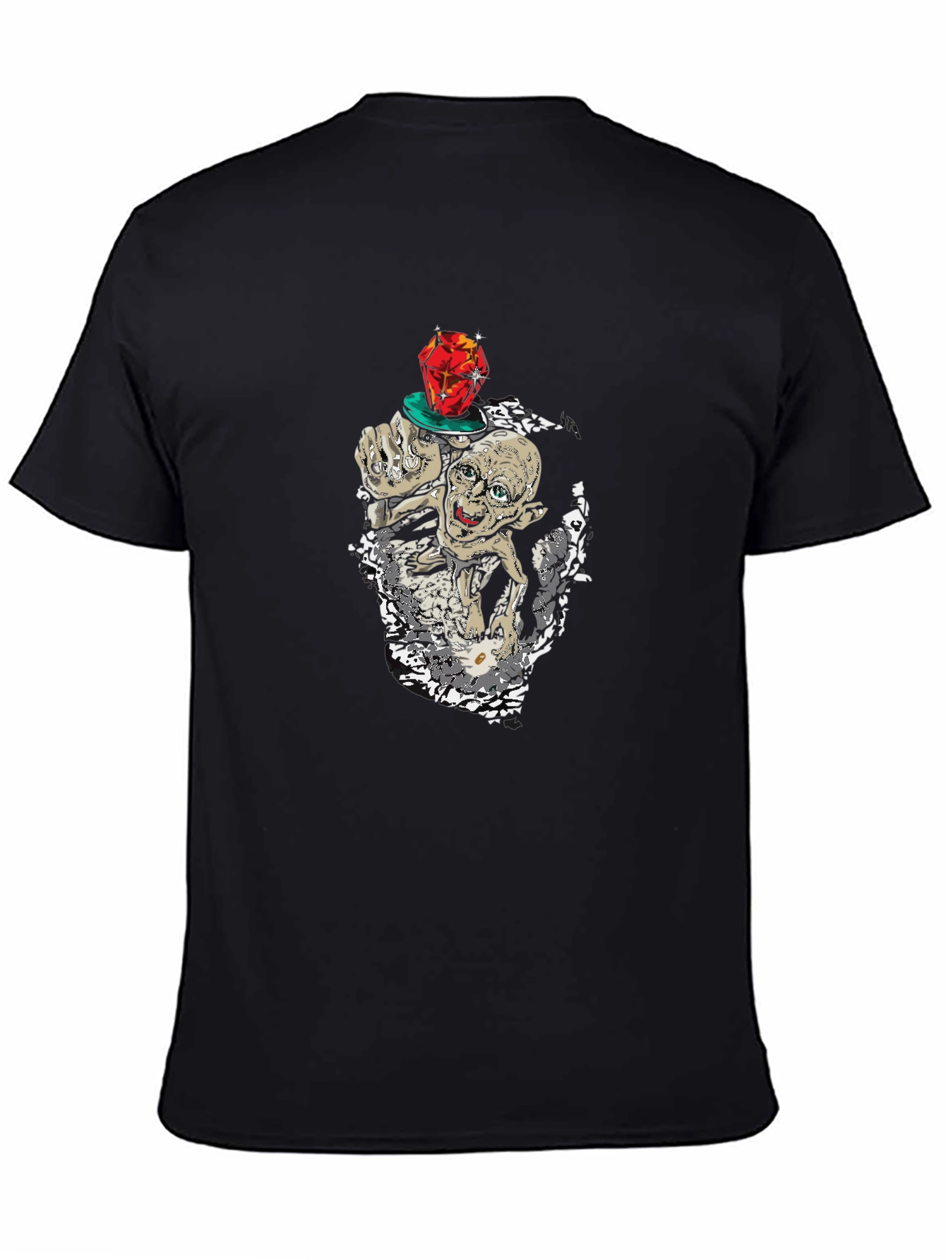 Gollum Graphic Tee - The Lord of the Rings Fan Shirt