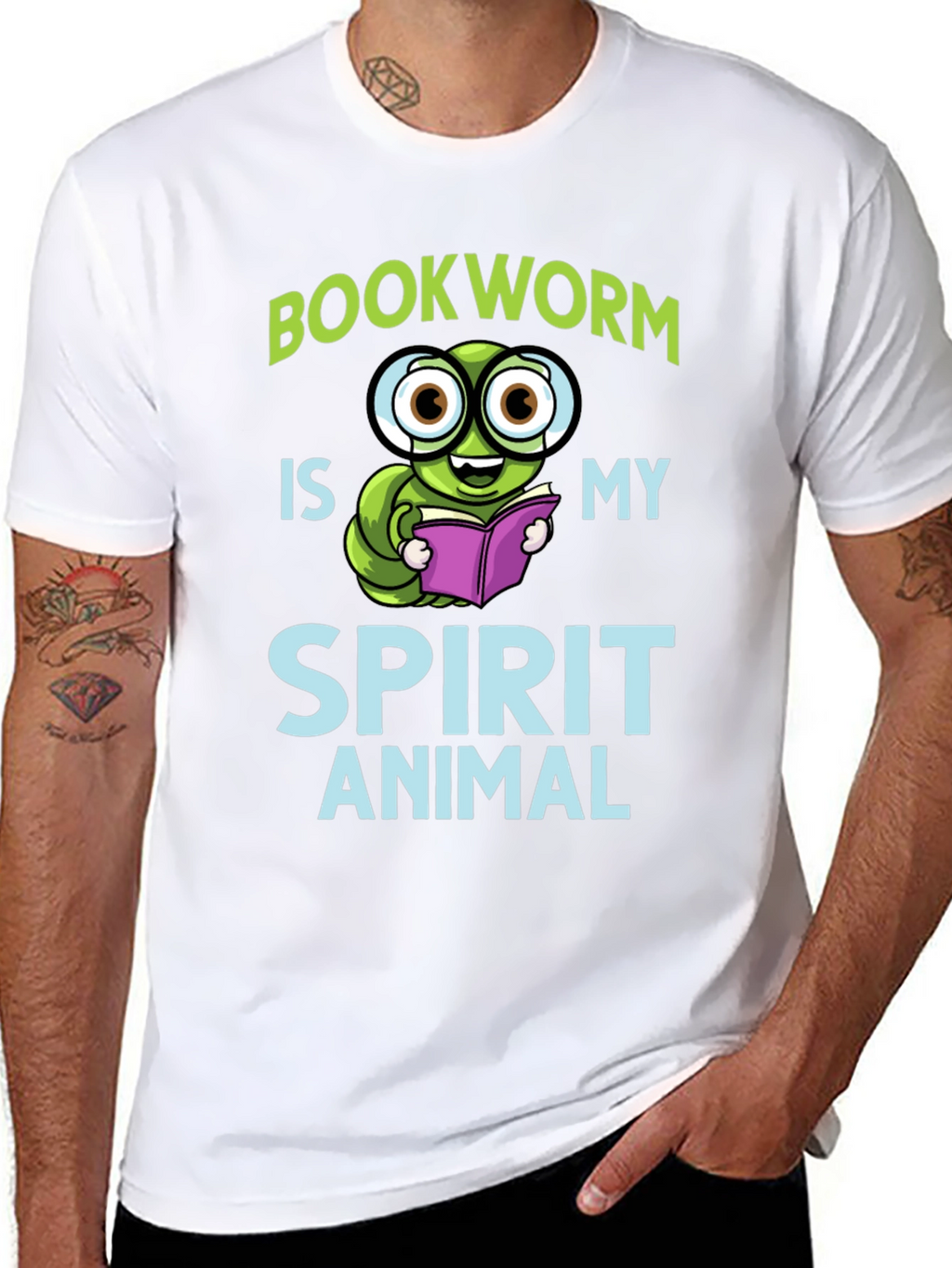Bookworm Spirit Animal T-Shirt