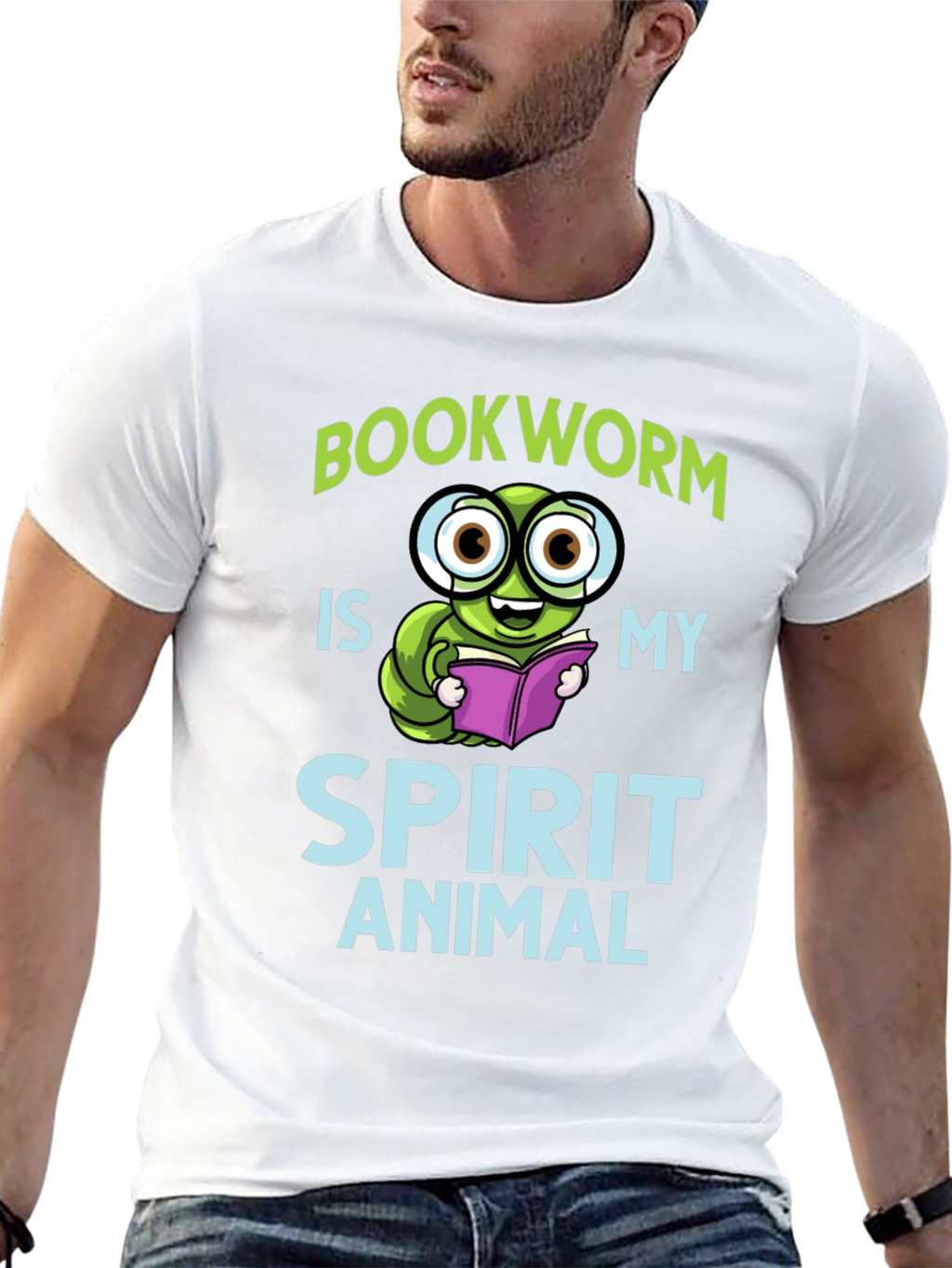 Bookworm Spirit Animal T-Shirt