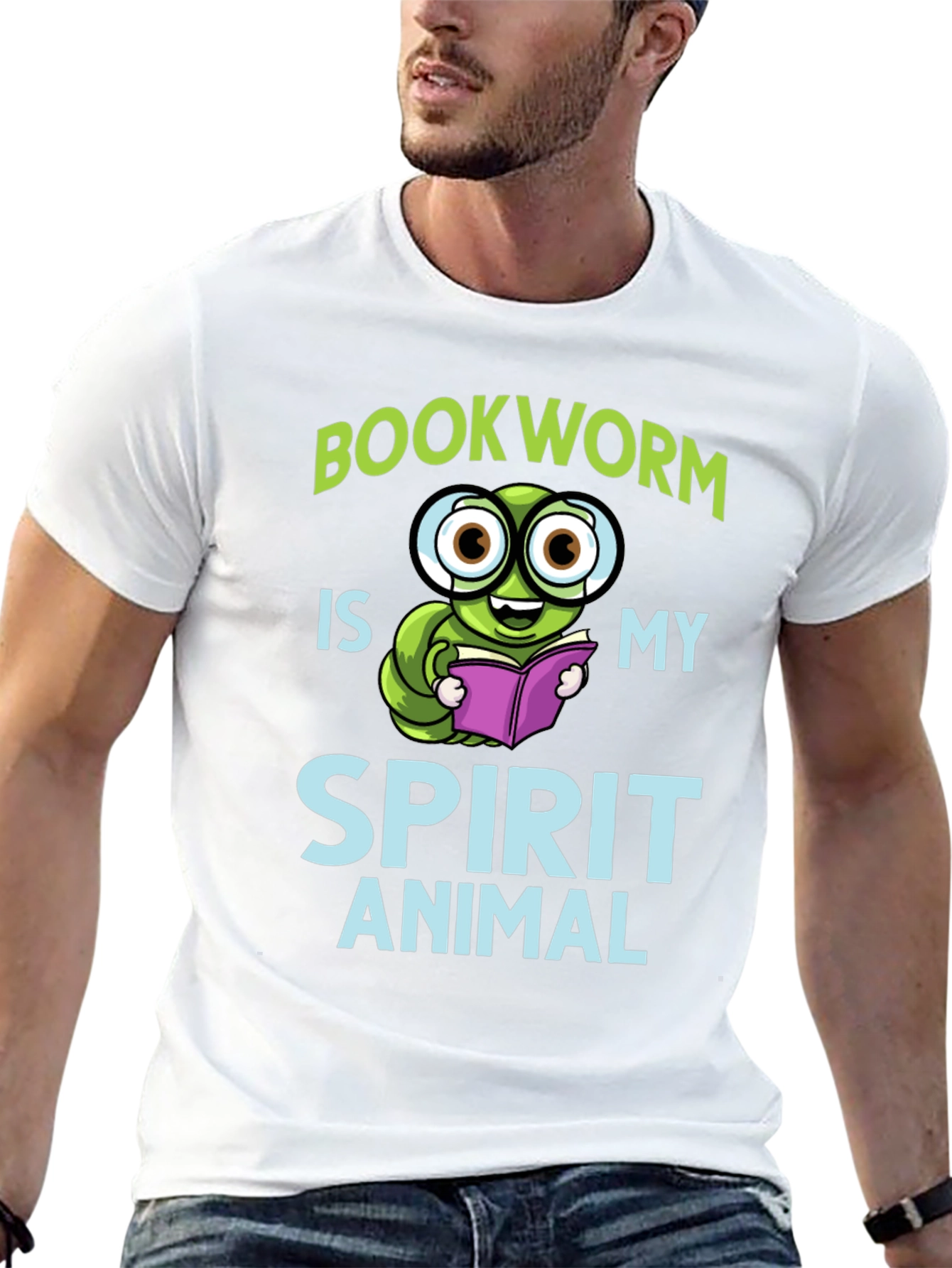 Bookworm Spirit Animal T-Shirt