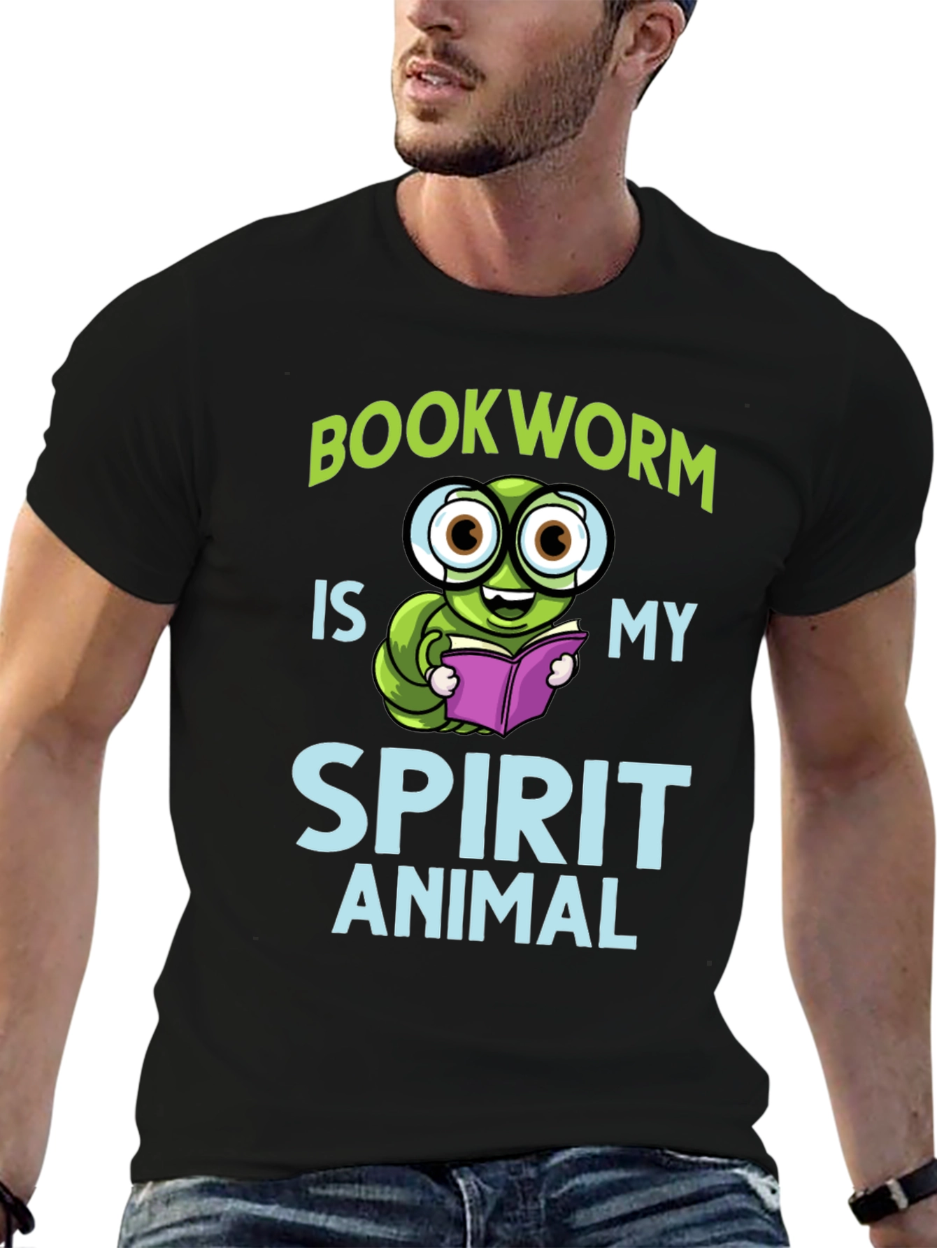 Bookworm Spirit Animal T-Shirt
