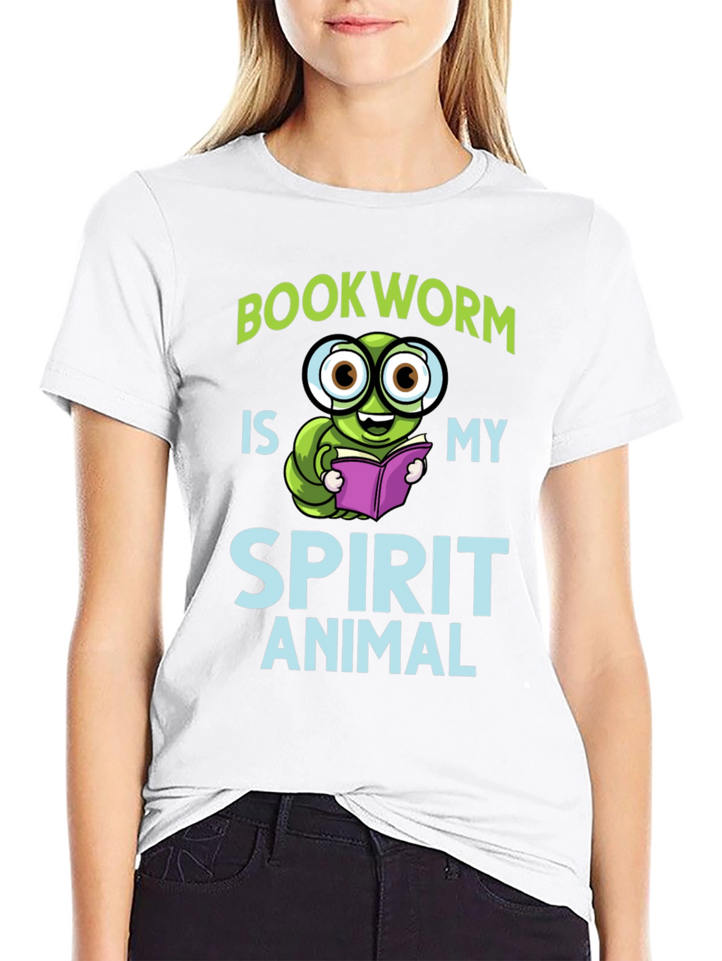 Bookworm Spirit Animal T-Shirt