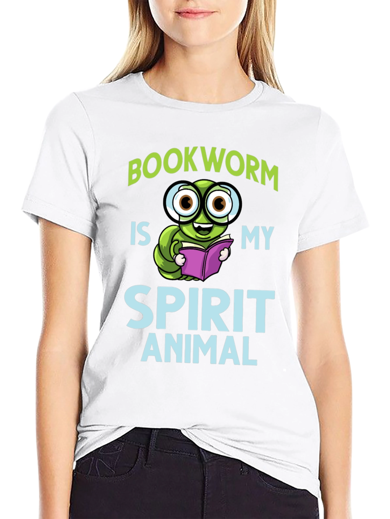 Bookworm Spirit Animal T-Shirt