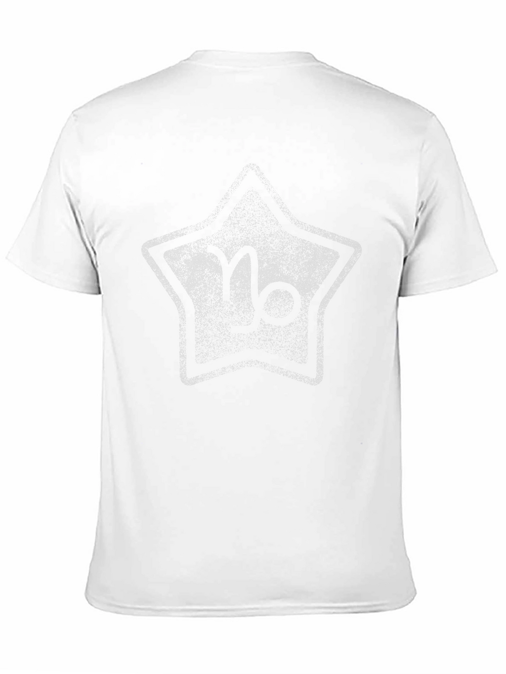 Capricorn Zodiac Star Black T-Shirt