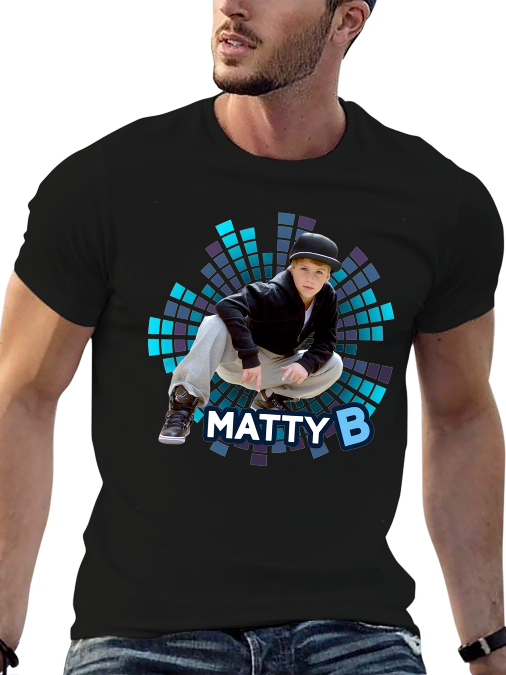 MattyB Graphic Black T-Shirt