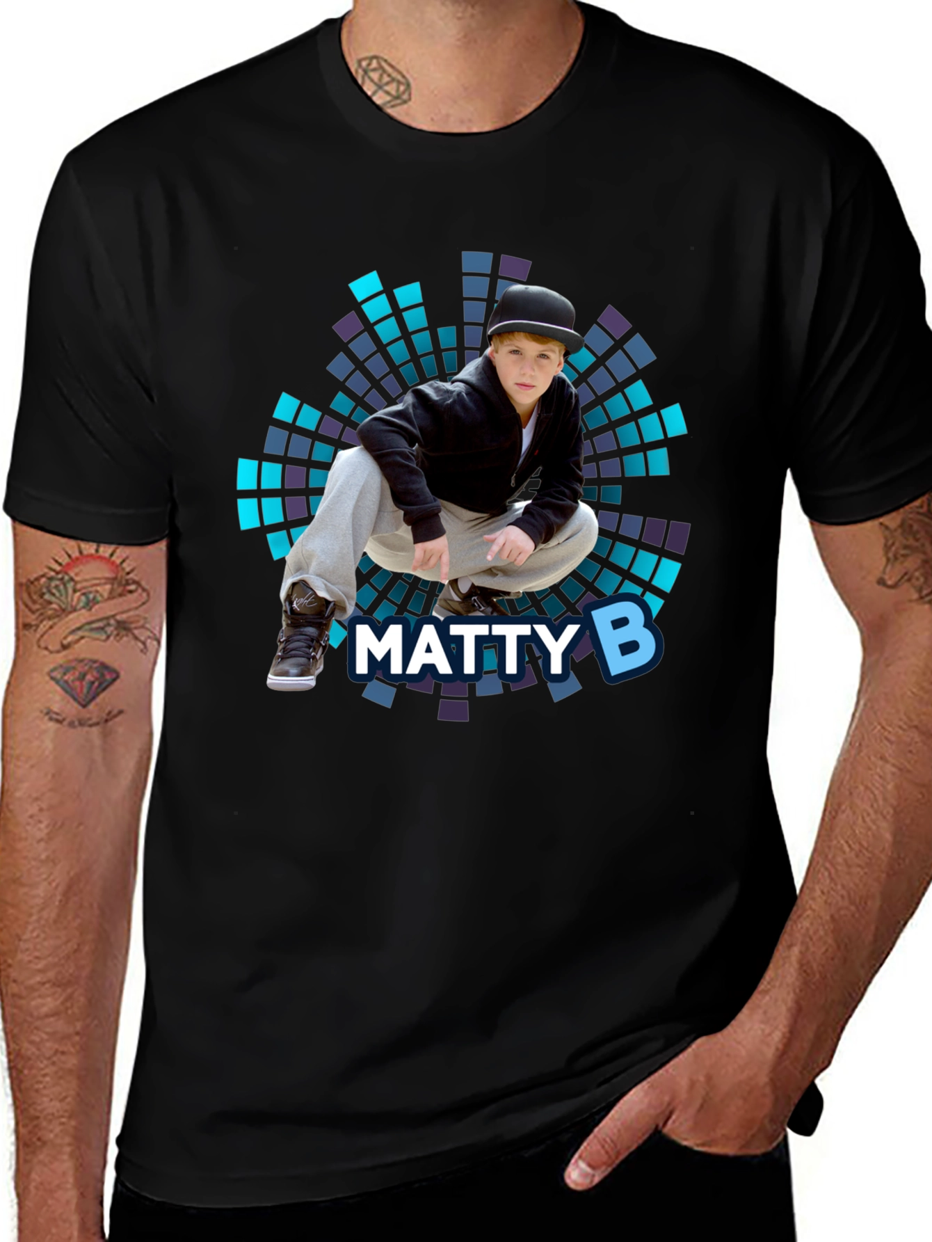 MattyB Graphic Black T-Shirt