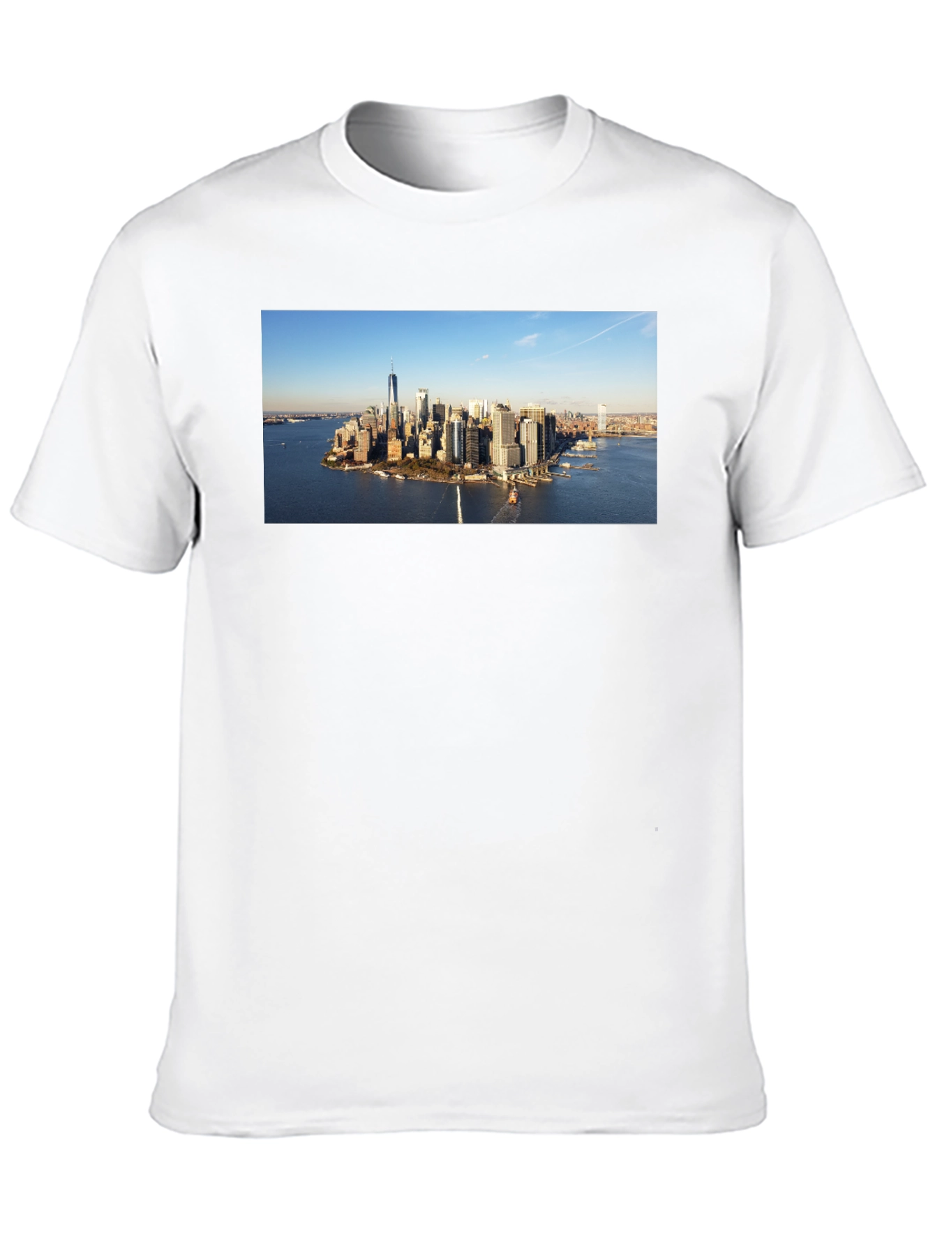 Cityscape Graphic Tee - Black