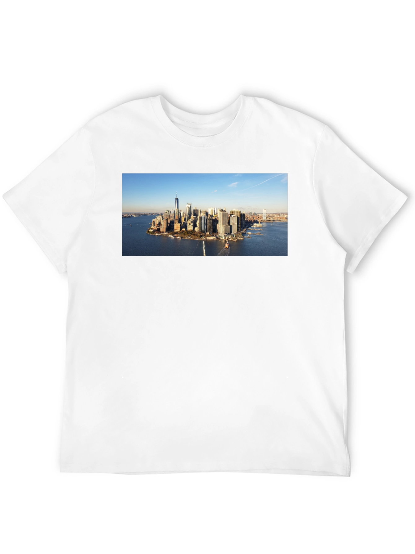 Cityscape Graphic Tee - Black