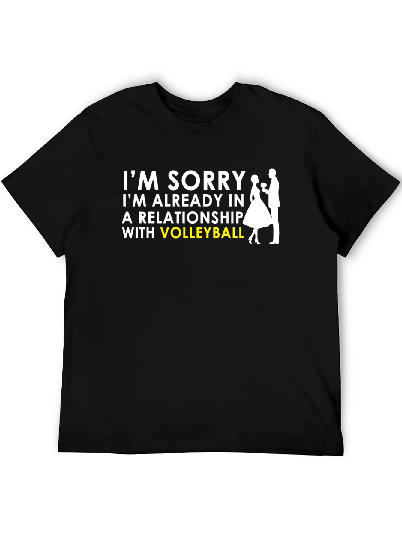 Volleyball Relationship T-Shirt: Funny Sports Tee